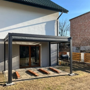 Pergola Mirador Solid 80 3x4 z roletą 3 i 4 m